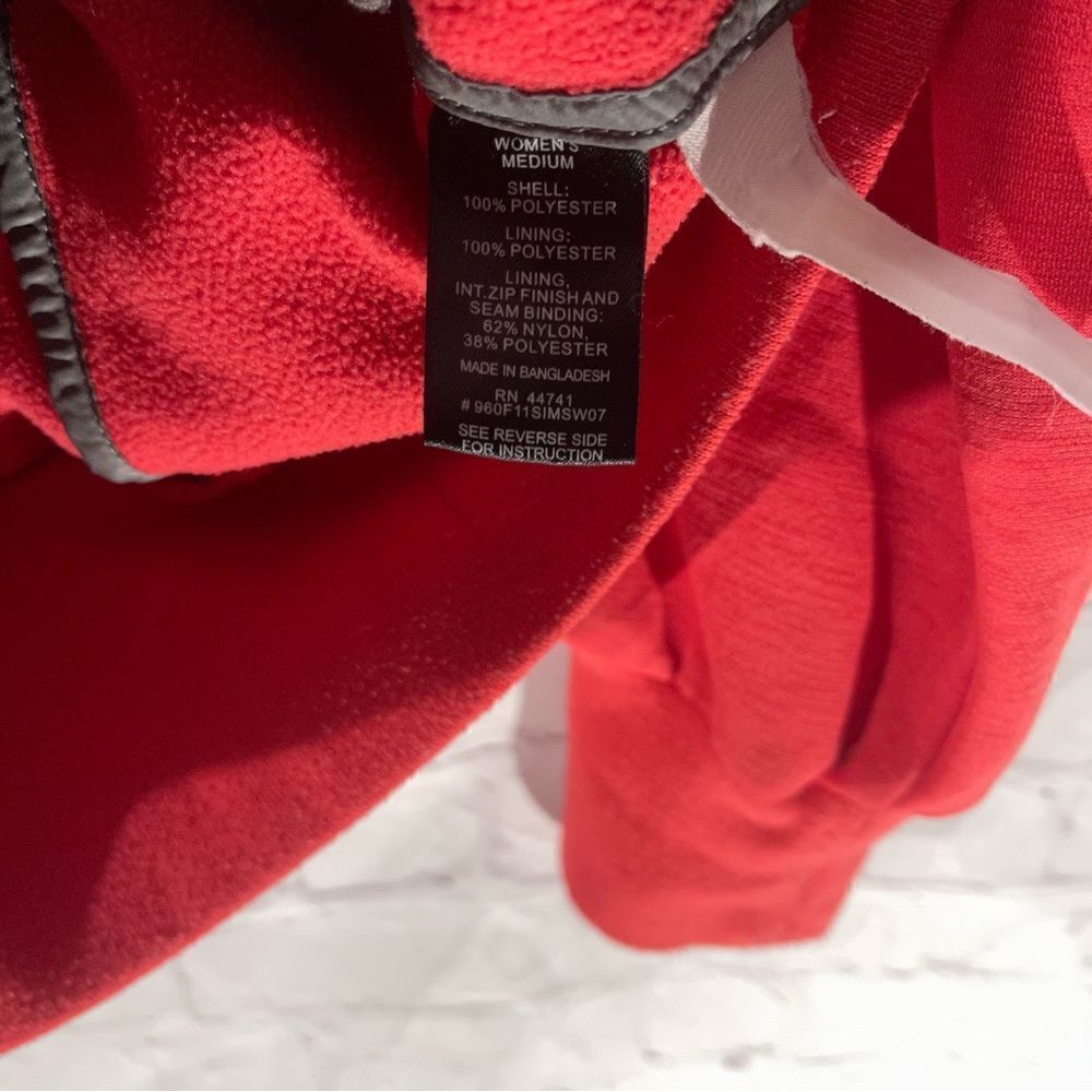 Sims Snowboarding Red Full Zip Jacket Size Medium - Picture 6 of 9